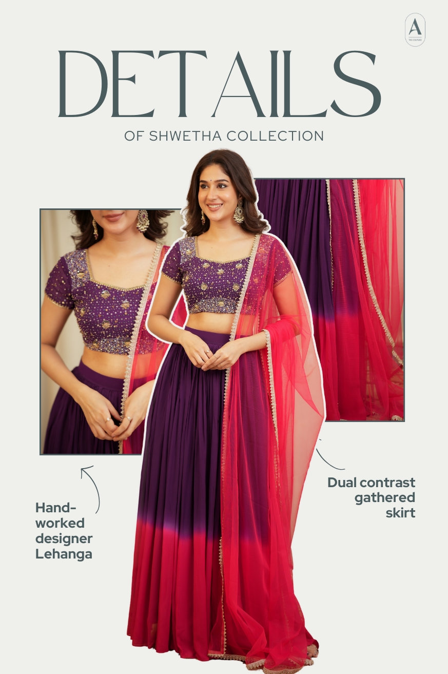 Shwetha Collection
Premium Designer Lehanga
